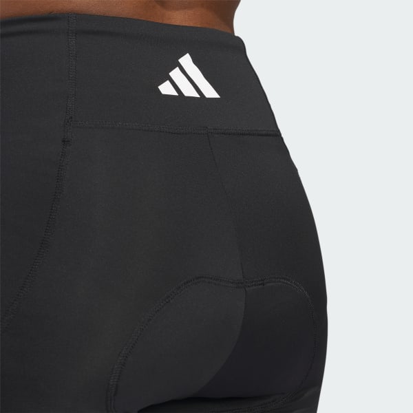 Adidas Shorts de Ciclismo Acolchados Negro Mujer Ciclismo M