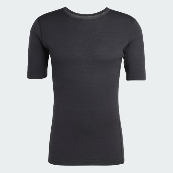 Negro CAMISETA INTERIOR MANGA CORTA XPERIOR MERINO 200