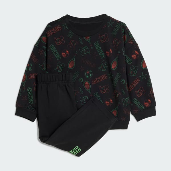 Svart Disney Mickey Mouse Joggedress