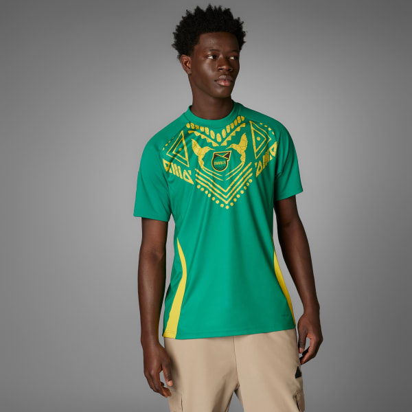 Groen Jamaica Pre-Match Voetbalshirt