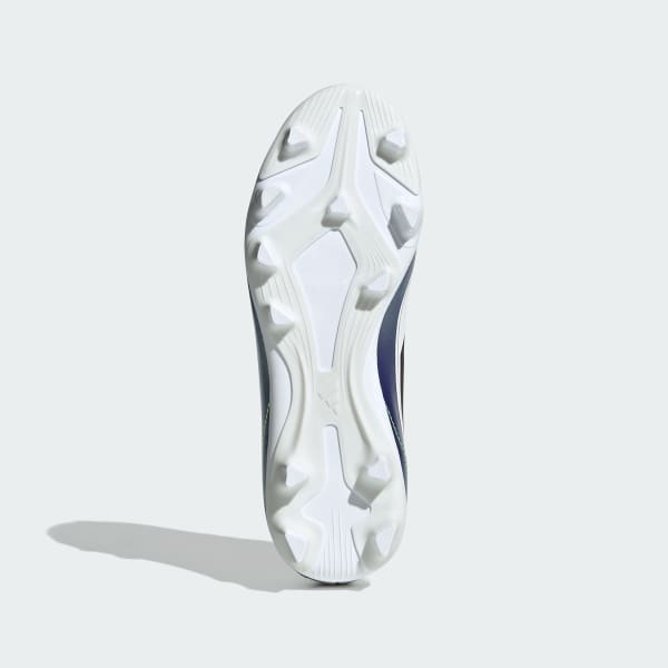 Blanco Zapatos de Fútbol Messi F50 Club Multiterreno Kids
