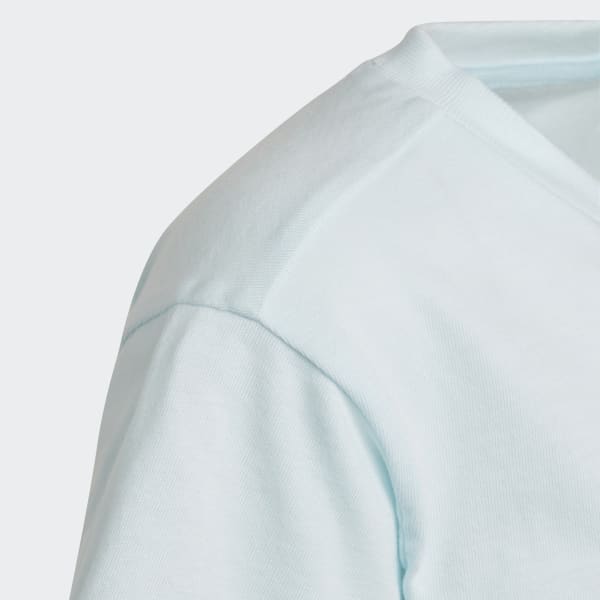 Bleu T-shirt Adicolor Trefoil