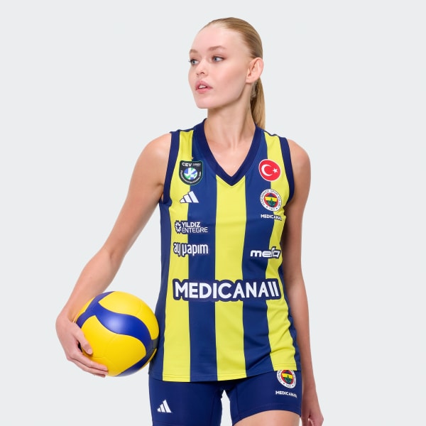 Blue Fenerbahçe Women Volleyball Jersey