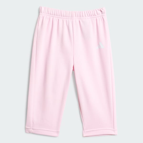 Rosado Conjunto de Pantalón Jogger Seasonal Essentials Adiraptor de Tela French Terry para Niños