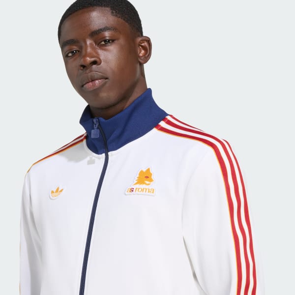 アディダス ASローマ テラスアイコン トラックトップ - ホワイト