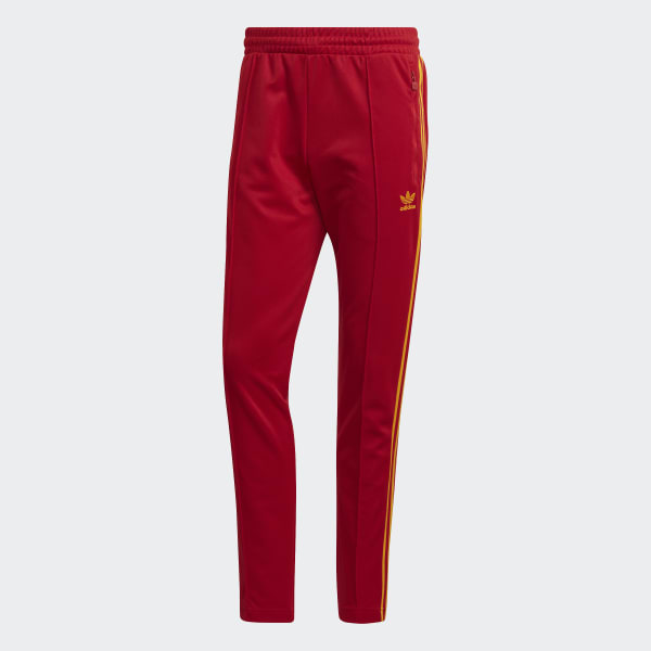 adidas Beckenbauer Joggers Red adidas UK
