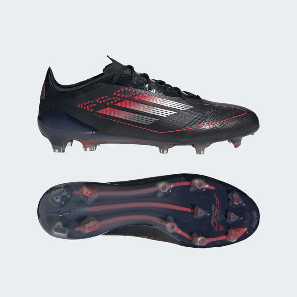 Hitam Sepatu Bola F50 Elite Firm Ground