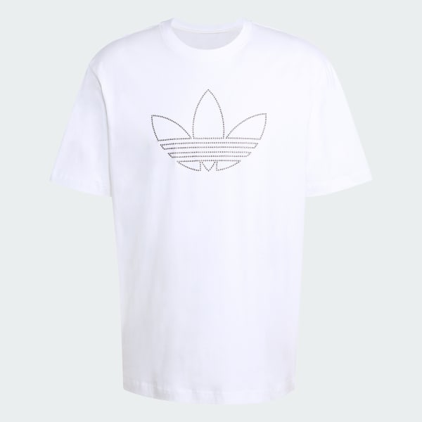 ホワイト スタッテッド Tシャツ