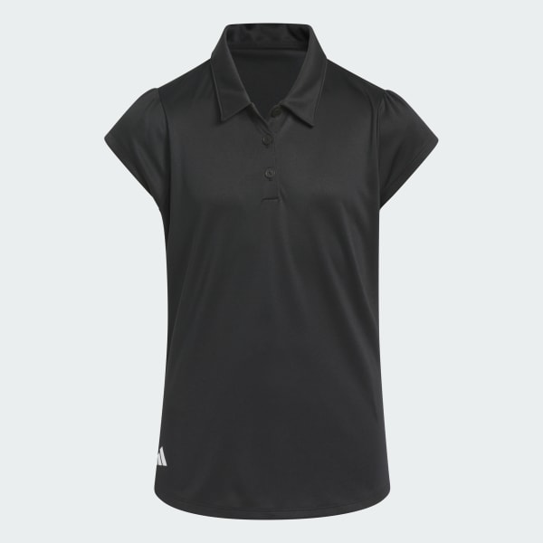 Black Performance Polo Shirt Kids 