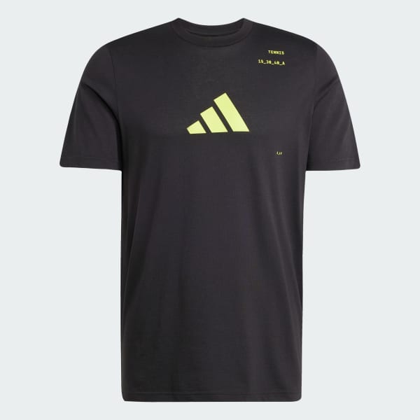 Black AEROREADY Tennis Category Graphic Tee