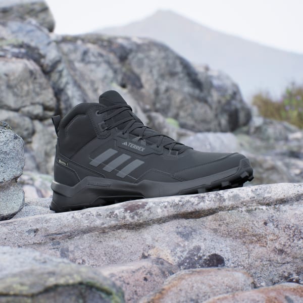 Black Terrex AX4 Mid GORE-TEX Hiking Shoes