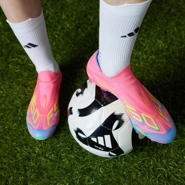 adidas F50+ Firm Ground Cleats - Pink | Free Shipping with adidas F50+ Firm Ground Cleats - Pink | Free Shipping with