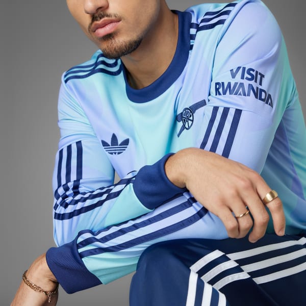 Blue Arsenal 24/25 Long Sleeve Third Jersey