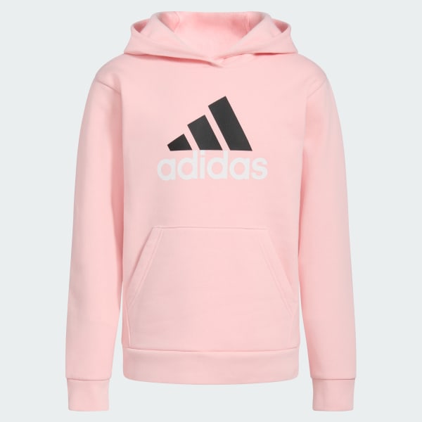 adidas Essentials Graphic Hooded Pullover Pink Free Shipping with adiClub adidas US