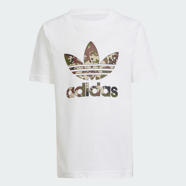 White Camo Short Tee Set