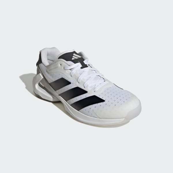 White Adizero Counterblast Indoor Shoes