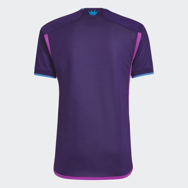 adidas Charlotte FC 23/24 Away Authentic Jersey - Purple