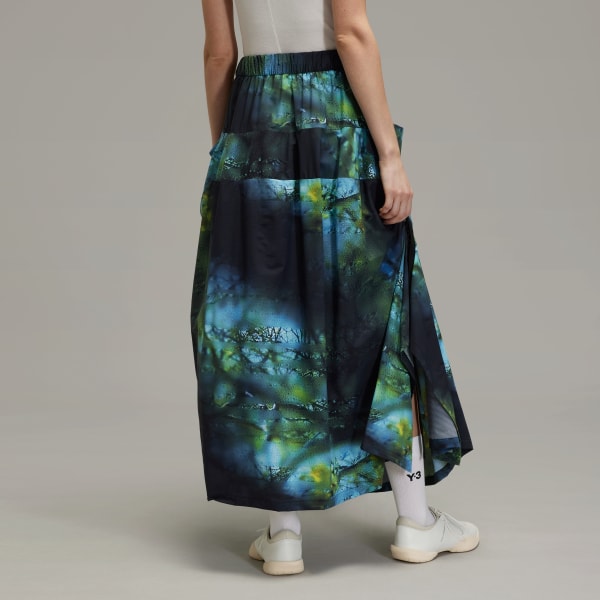 Multicolor Y-3 Allover Print Ripstop Skirt