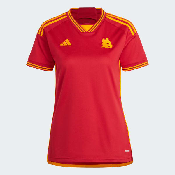 สีแดงเบอร์กันดี เสื้อฟุตบอลชุดเหย้า AS Roma 23/24