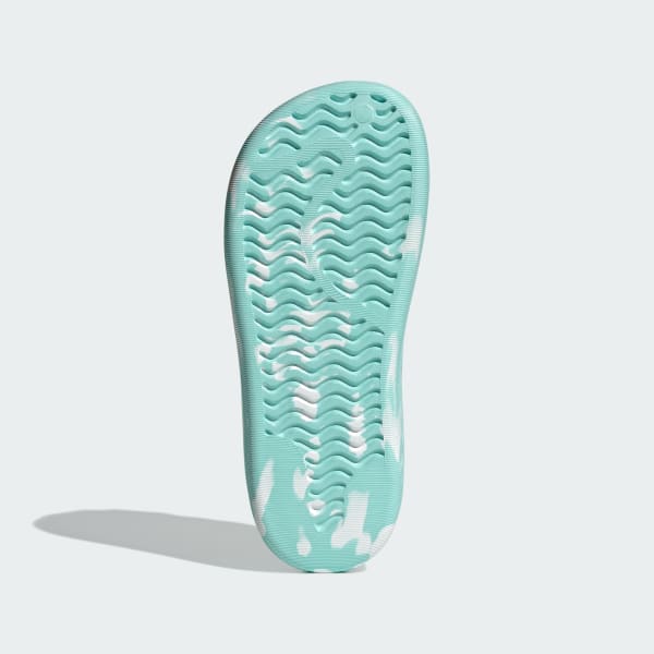 Turquoise Adifom Superstar Mule Slides