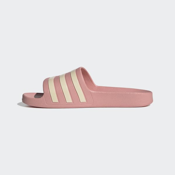 Adidas slippers hot sale pink