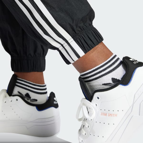 スリーストライプス ルーズカフパンツ adidas Originals アディダス スリーストライプス ルーズカフパンツ - ブラック