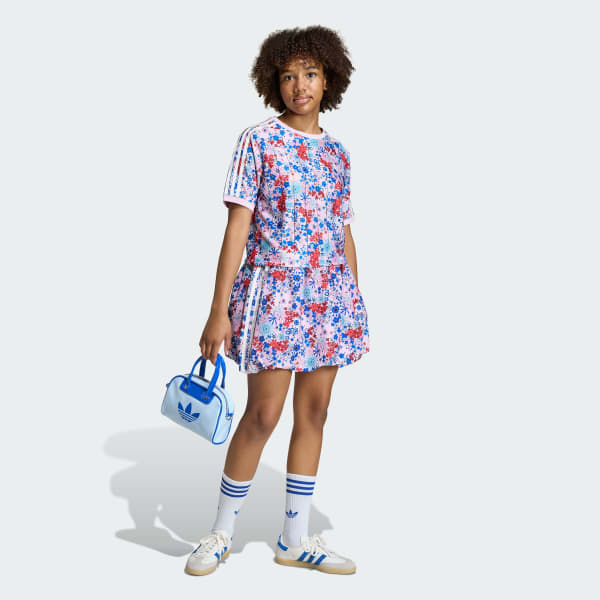 Pink adidas Originals x Liberty London BALLOON SKIRT