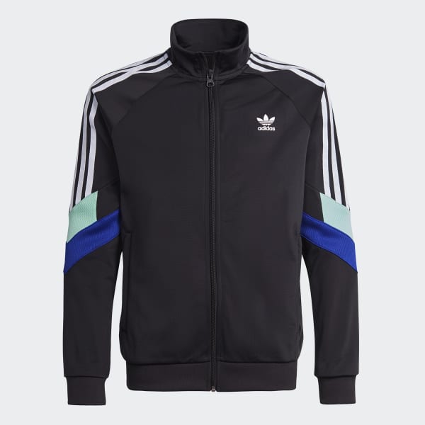 Gris Veste de survêtement adidas Rekive