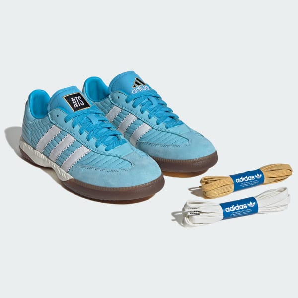 Adidas bamba blue on sale