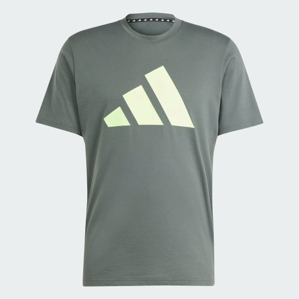 Grey Train Essentials Feelready Logo Training T-Shirt