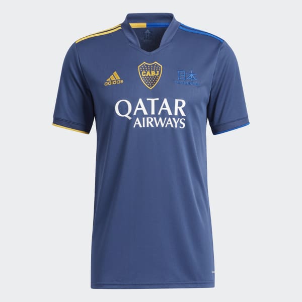Azul Cuarta Camiseta Boca Juniors 20/21 JLD02