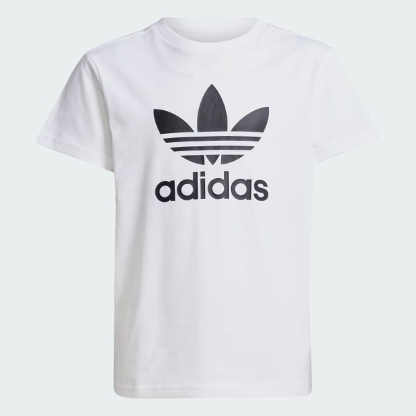 White Adicolor Trefoil T-Shirt Kids