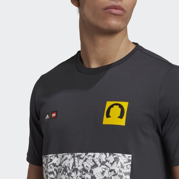sedá Tričko adidas x LEGO® Football Graphic VC084