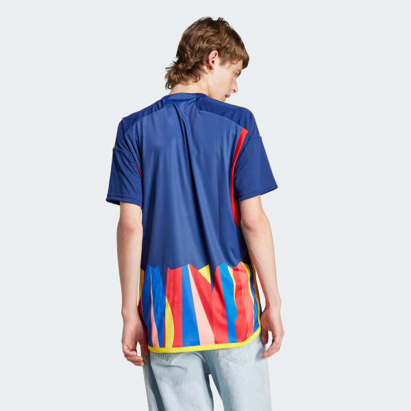 Azul Camisola do Terceiro Equipamento 23/24 do Olympique Lyonnais
