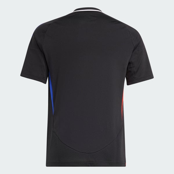 Sort Olympique Lyonnais 24/25 Kids udebanetrøje