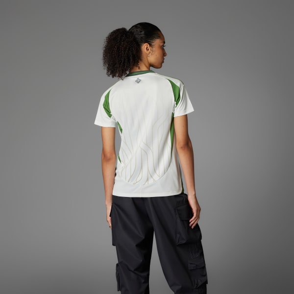 White Northern Ireland 25 (Women's Team) Away Jersey