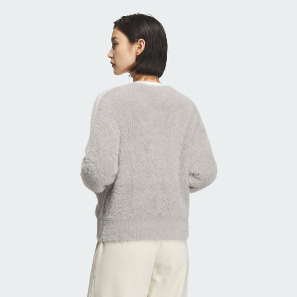 Siva PLETENÝ SVETER CRAFTED CARDIGAN