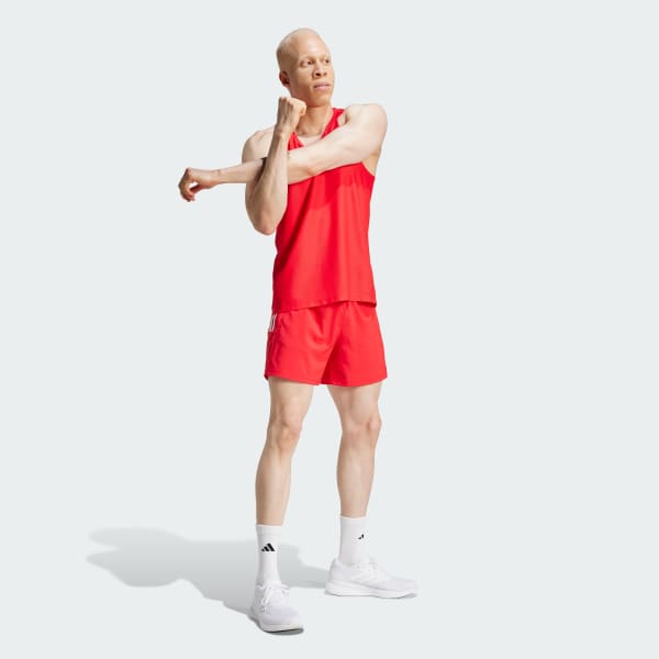 Red Own The Run Shorts