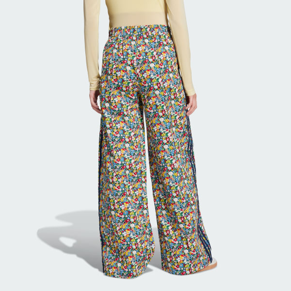 Multicolor adidas Originals x Liberty London Wide Leg Track Pants