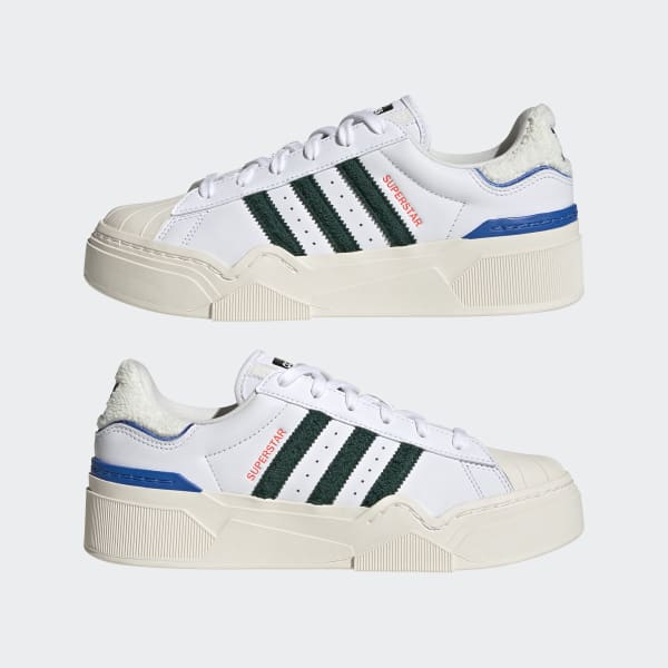 adidas Superstar Bonega Shoes - Blue, Women's Lifestyle