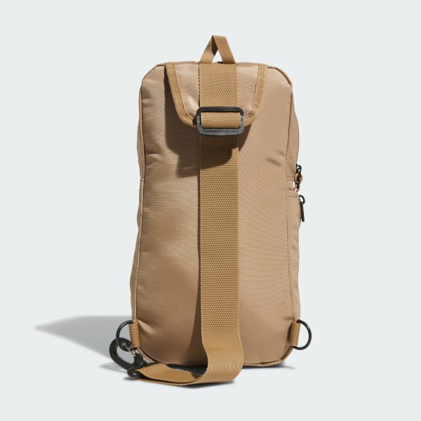 (取寄) アディダス ユーティリティ 4 スリング バッグ adidas Utility 4 Sling Bag  Cardboard Brown/Black adidas Utility 4 Sling Bag - Brown | Free Shipping with adiClub