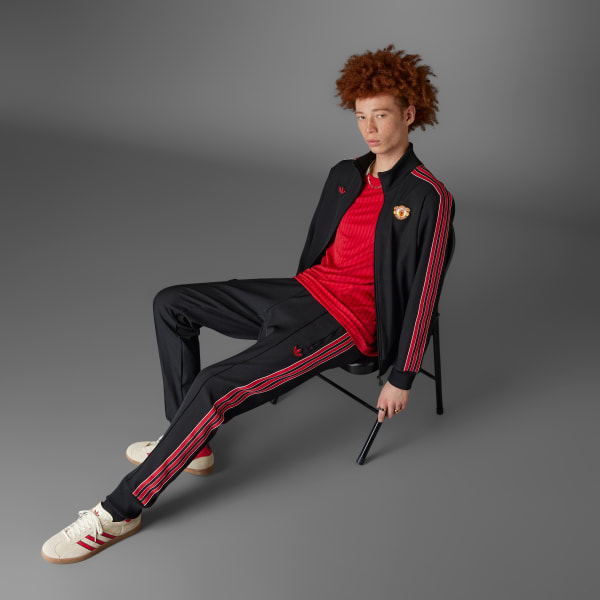 Negro Chaqueta Manchester United Terrace Icons