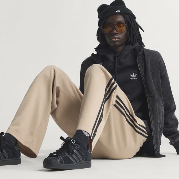 Μπεζ ΠΑΝΤΕΛΟΝΙ ADICOLOR LOOSE