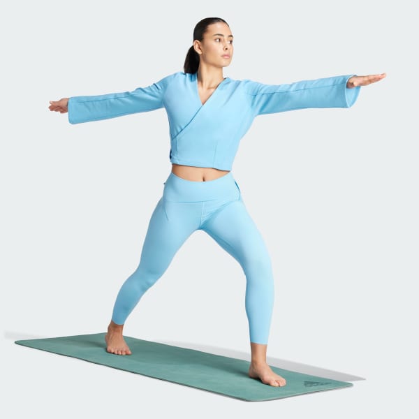 Blue Yoga Cover-Up