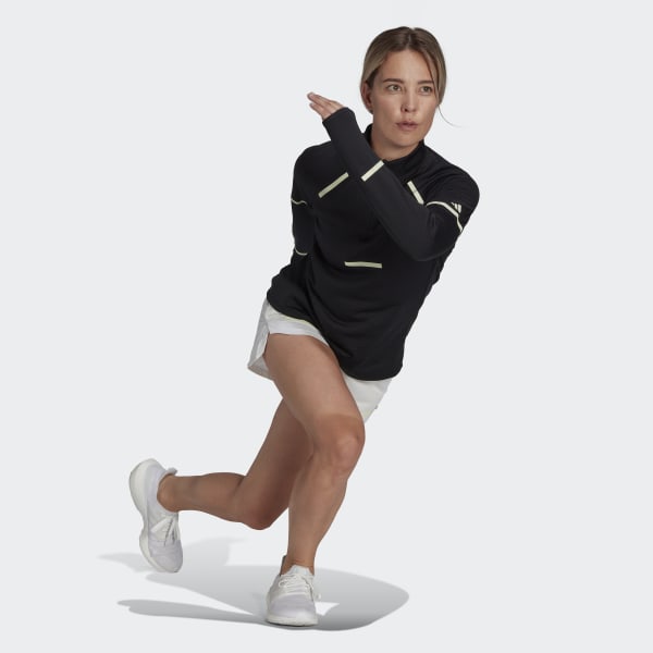 Sort X-City Reflect at Night Long-Sleeve Running trøje