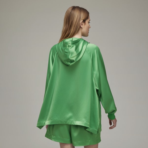 zelená Mikina Classic Tech Silk Half-Zip CX130