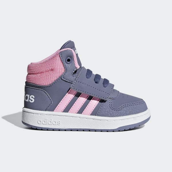 adidas Hoops 2.0 Mid Shoes - Blue | adidas US