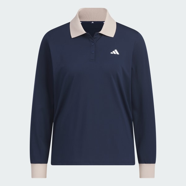 Blue HEAT.RDY POLO-SHIRT LONG SLEEVE