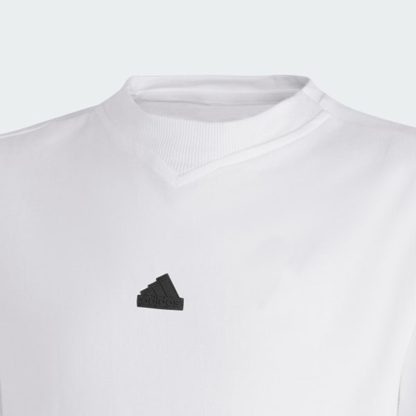 White Future Icons 3-Stripes Tee