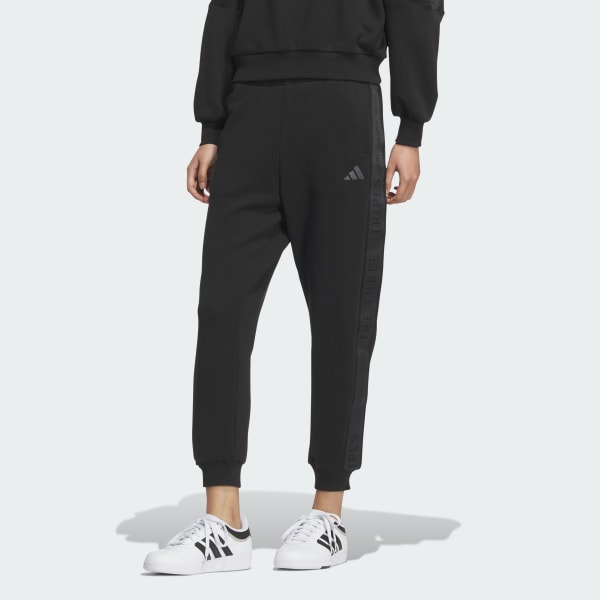 ブラック ワーディング ルーズフィット 9/10丈 フレンチテリーパンツ